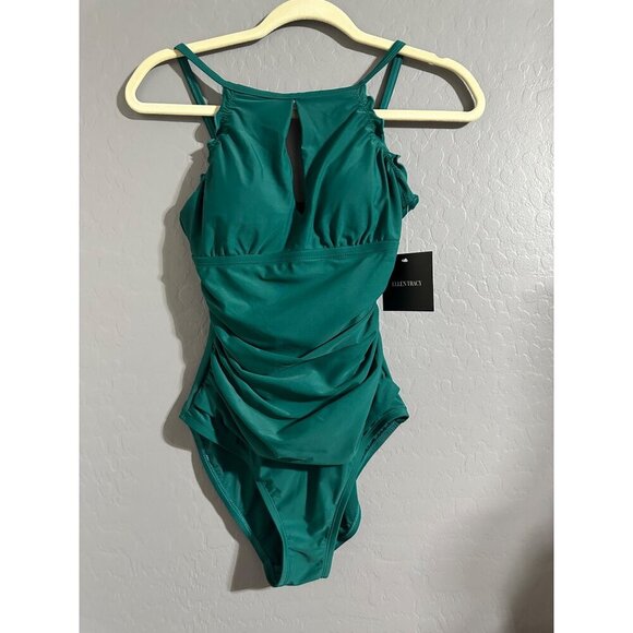 Ellen Tracy Women's One-Piece Swimsuit Size 6 NWT - Picture 2 of 5